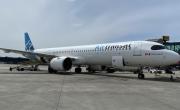 L'Airbus A321LR d'Air Transat - aéroport lyon saint exupery - bref eco