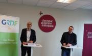 Guilhem Armanet, directeur Clients-Territoire Sud Est GRDF et  Christophe VIAL, Vice-Président de Clermont Auvergne Métropole