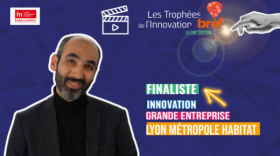 Vincent Cristia, directeur général de Lyon Métropole Habitat, est finaliste des Trophées Bref Eco de l'Innovation.