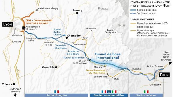 Le TGV Lyon-Turin crée des tensions entre la France et l’Italie